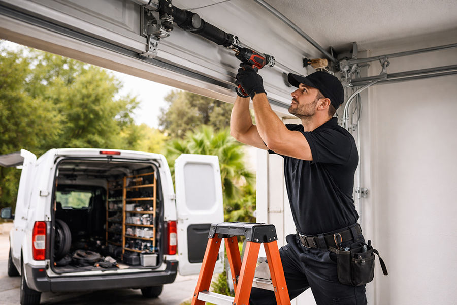 Emergency garage door repair technician Santa Clara CA