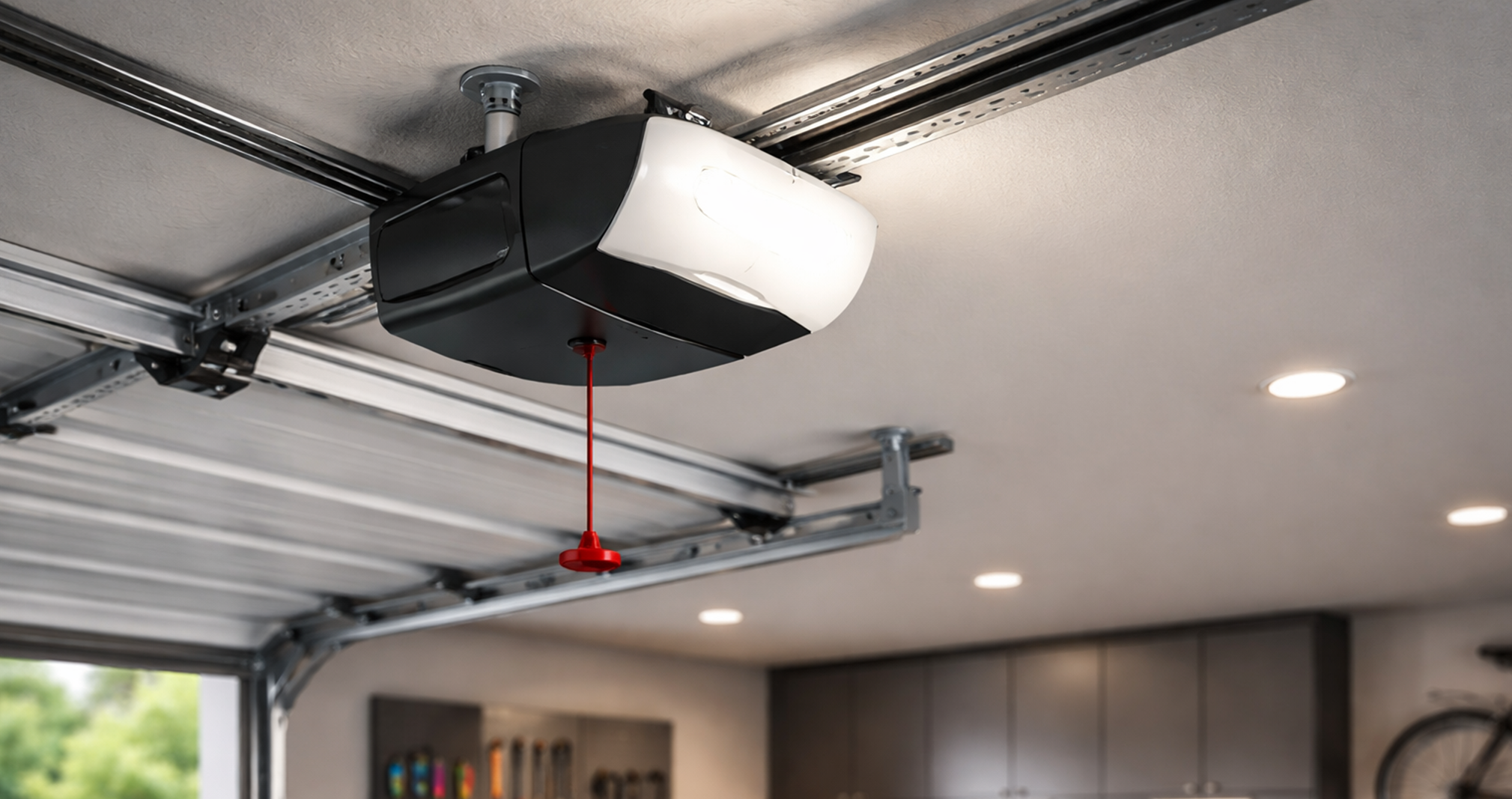 Garage door opener system